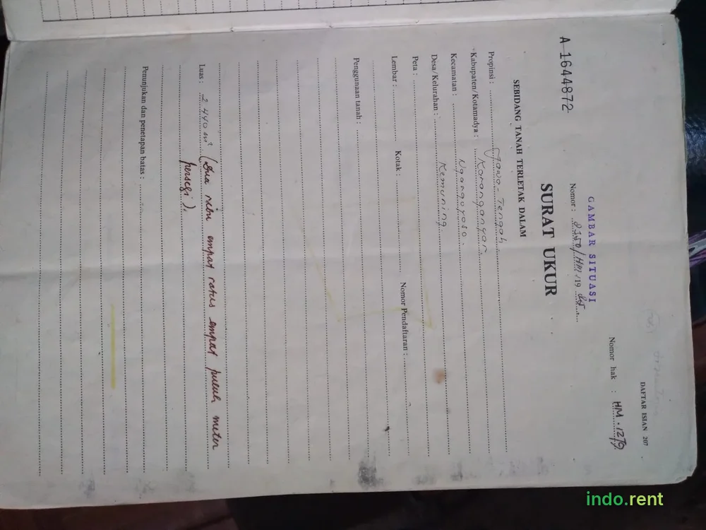 DIJUAL TANAH COCOK UNTUK VILLA 2