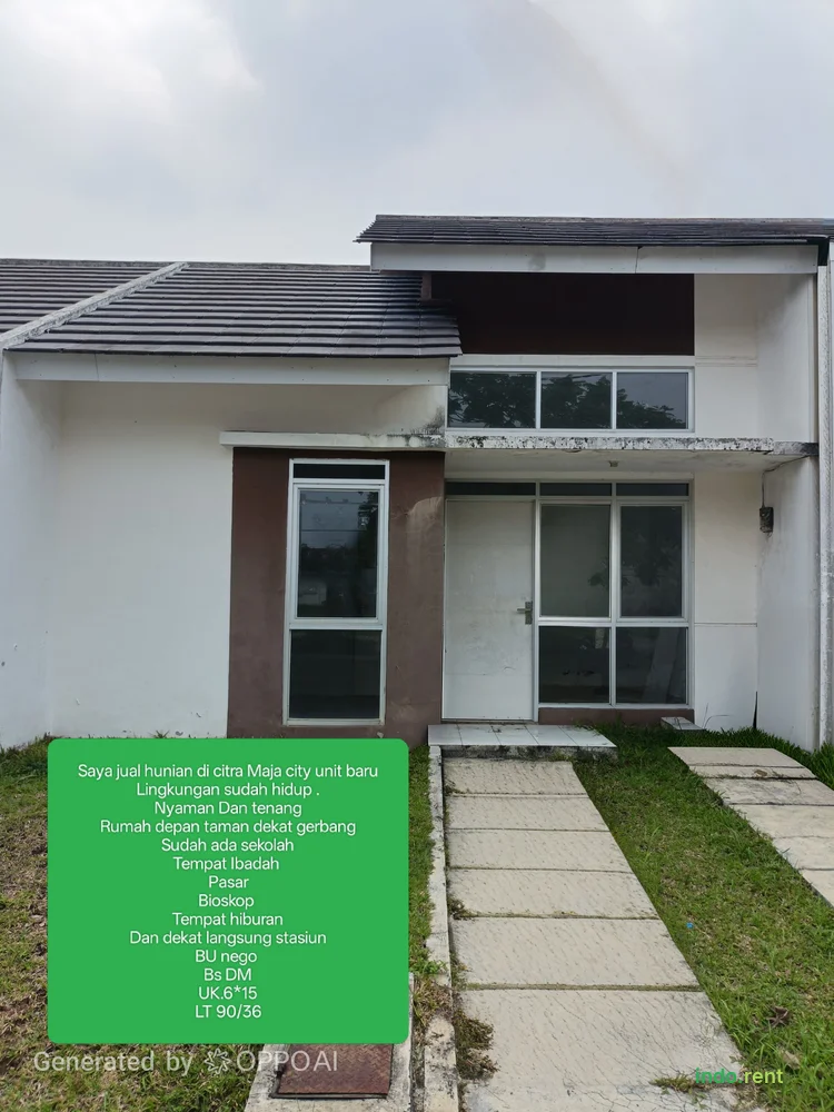 Unit baru Maja city
