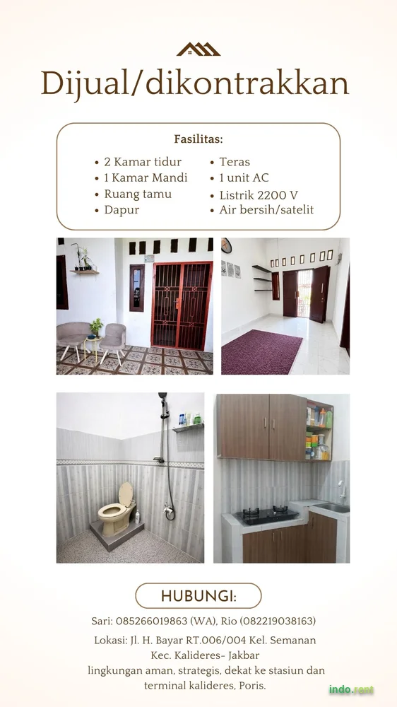 Di jual/ Di sewakan