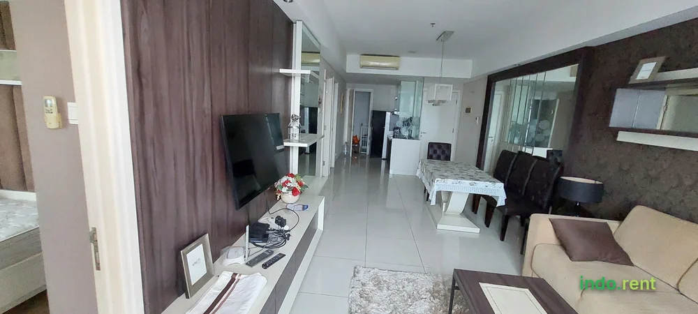 2 BR Apartemen di pusat kota Surabaya