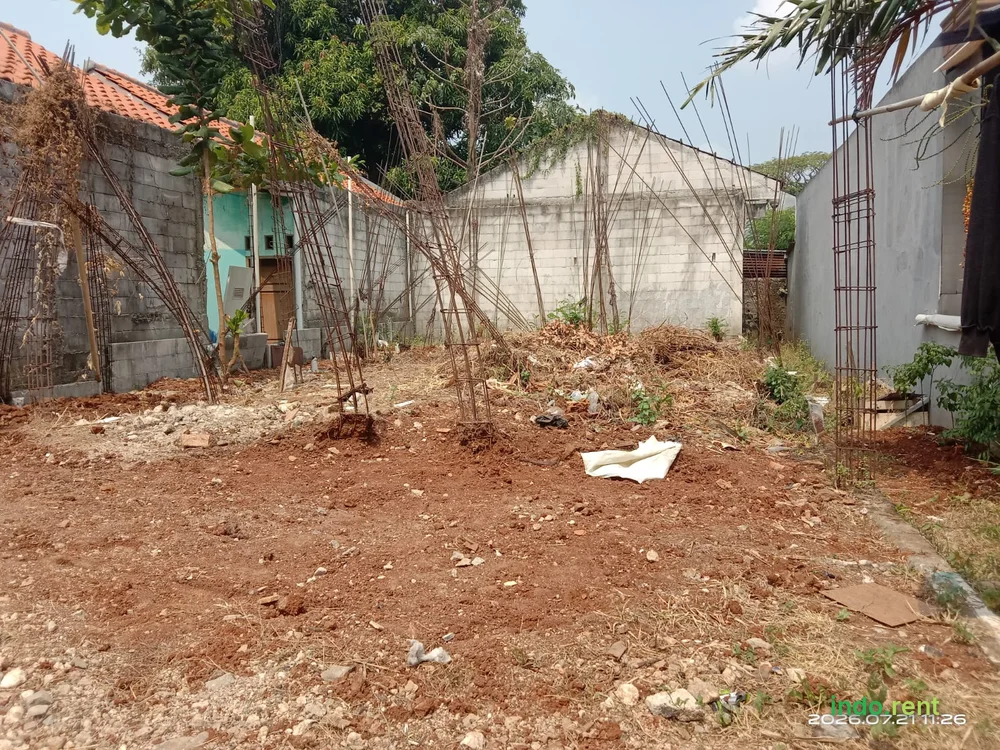 DI JUAL TANAH SIAP BANGUN SUDAH BERPONDASI BONUS SATU BANGUNAN SUDAH JADI 2