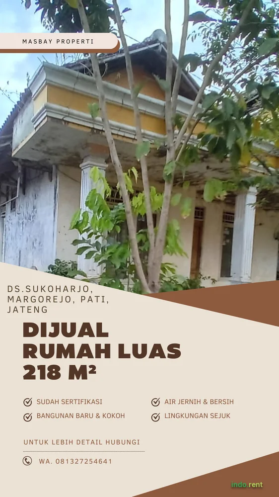 Dijual Murah Rumah Di Pati Jawa Tengah