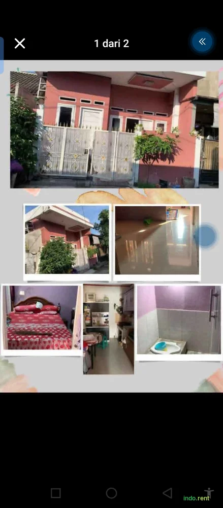 Rumah di kontrakan murahdi Bekasi timur