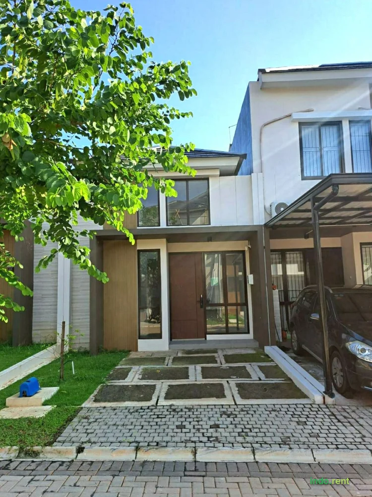 Disewakan Rumah Baru di Cisauk Bsd, dekat Stasiun, Kampus Atmajaya, Pasmod, Aeon