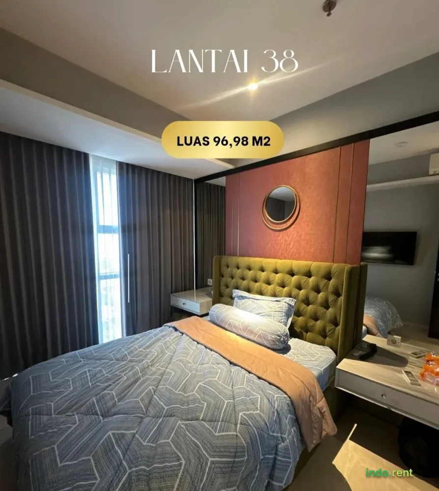 Jual Apartemen One Icon 3 Kamar Tidur Full Furnished Connect Tunjungan Plaza