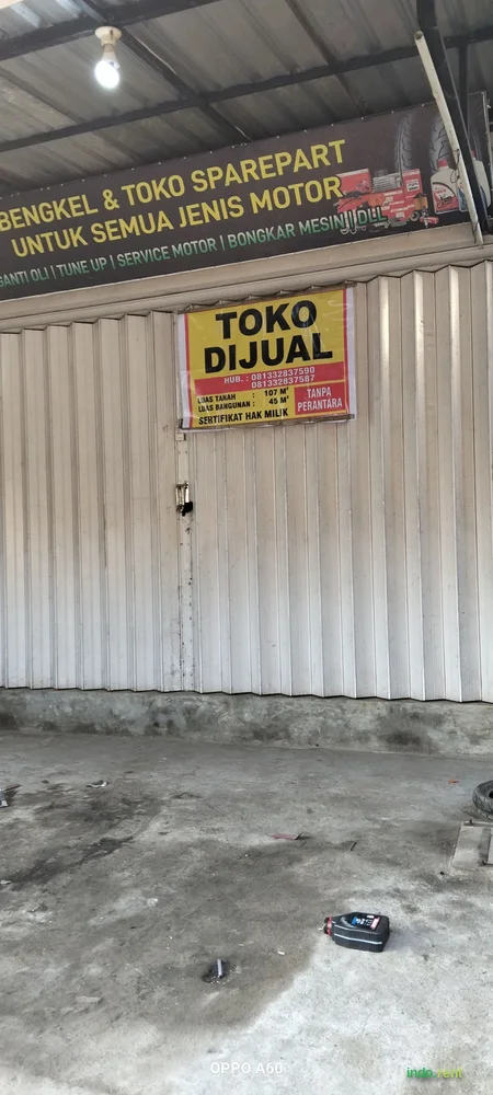 Di jual ruko pinggir jalan raya utama 3