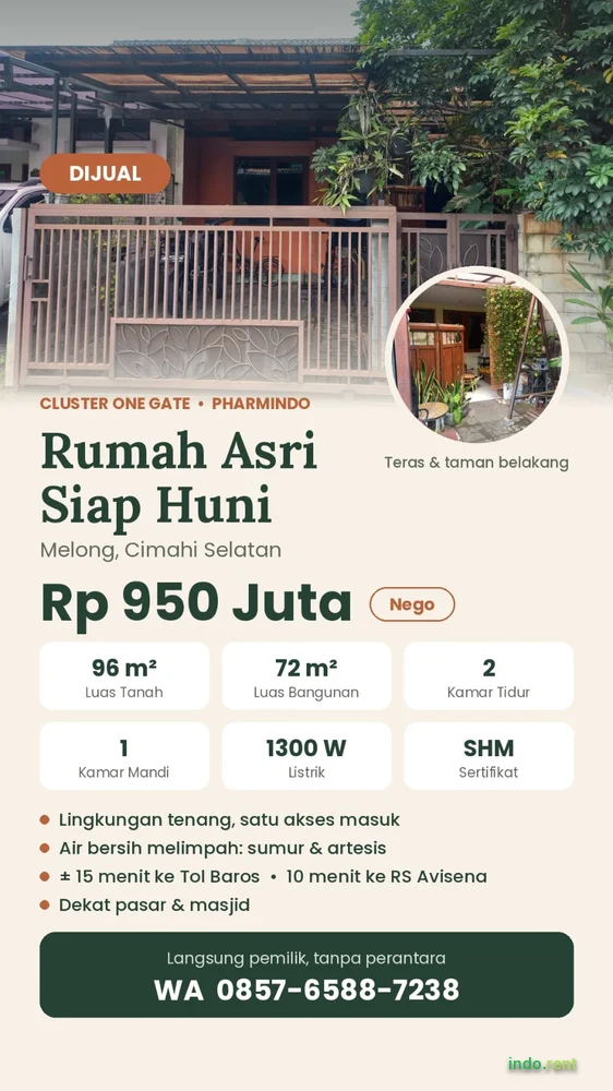 Dijual Rumah siap huni