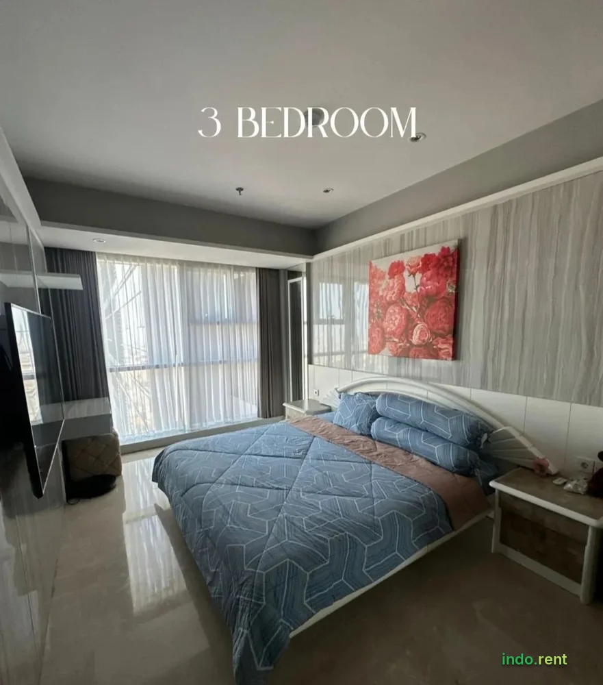 Jual Apartemen One Icon 3 Kamar Tidur Full Furnished Connect Tunjungan Plaza 2