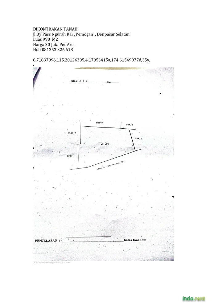 Land for Rent