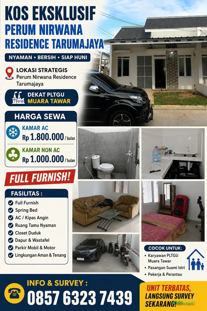 Disewakan Rumah Nirwana Residence
