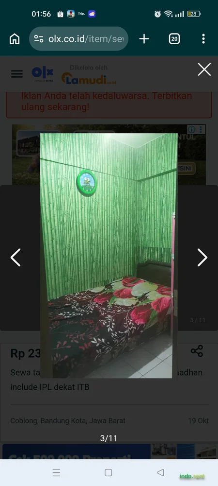 Dijual Apartemen 2 bedroom Jarrdin tipe 33 Bandung 3