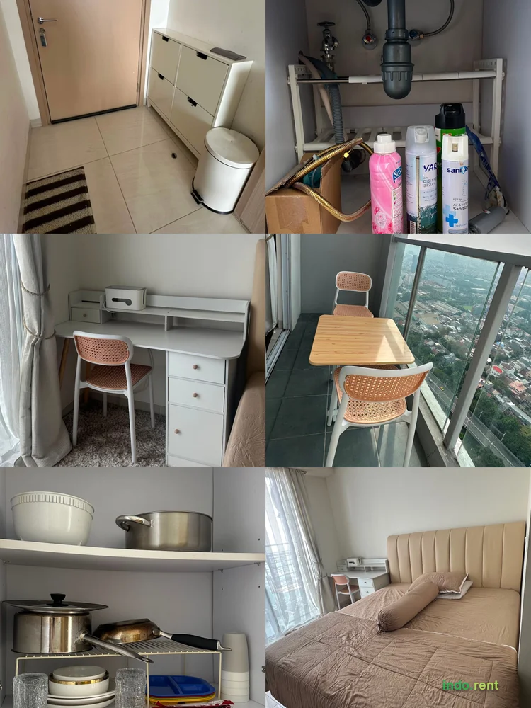Lantai 37 Unit P – Studio Fully Furnished di Sedayu City Apartment 2