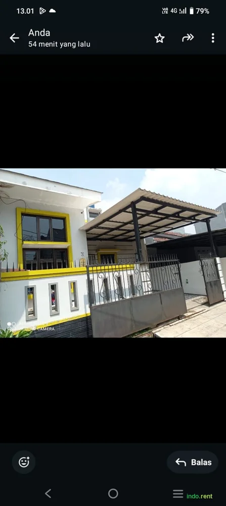 RUMAH DIKONTRAKKAN DI HARAPAN INDAH BEKASI
