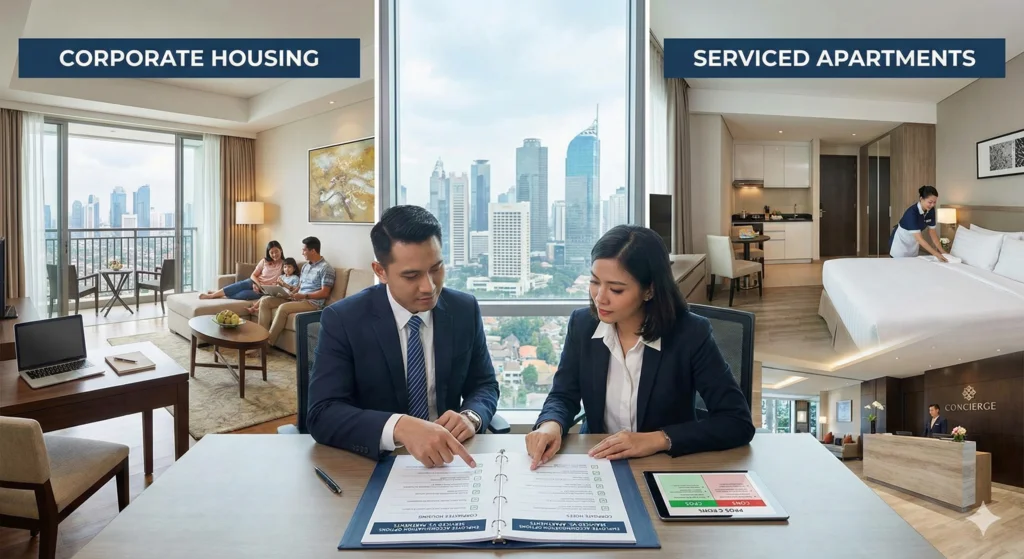 Corporate Housing vs. Serviced Apartments: Mana yang Lebih Baik untuk Karyawan Anda di Jakarta?