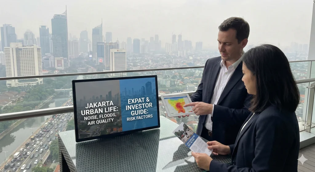 Faktor Kehidupan Perkotaan di Jakarta: Kebisingan, Banjir, dan Kualitas Udara